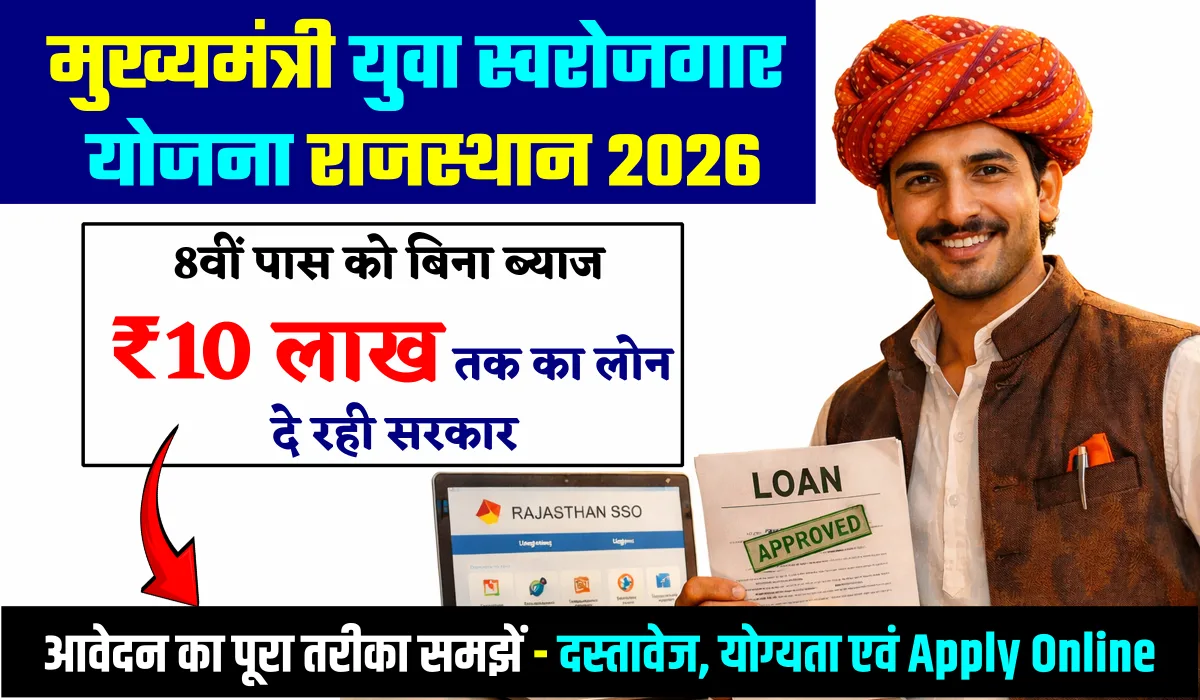 Mukhyamantri Yuva Swarojgar Yojana Rajasthan - Form, Required Documents & Apply Online Process